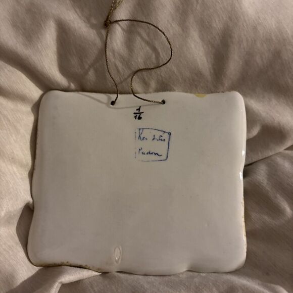 2 Vintage Plaques Made in Italy: San Antonio di Padova + Italian Wine Proverb - Picture 5 of 6